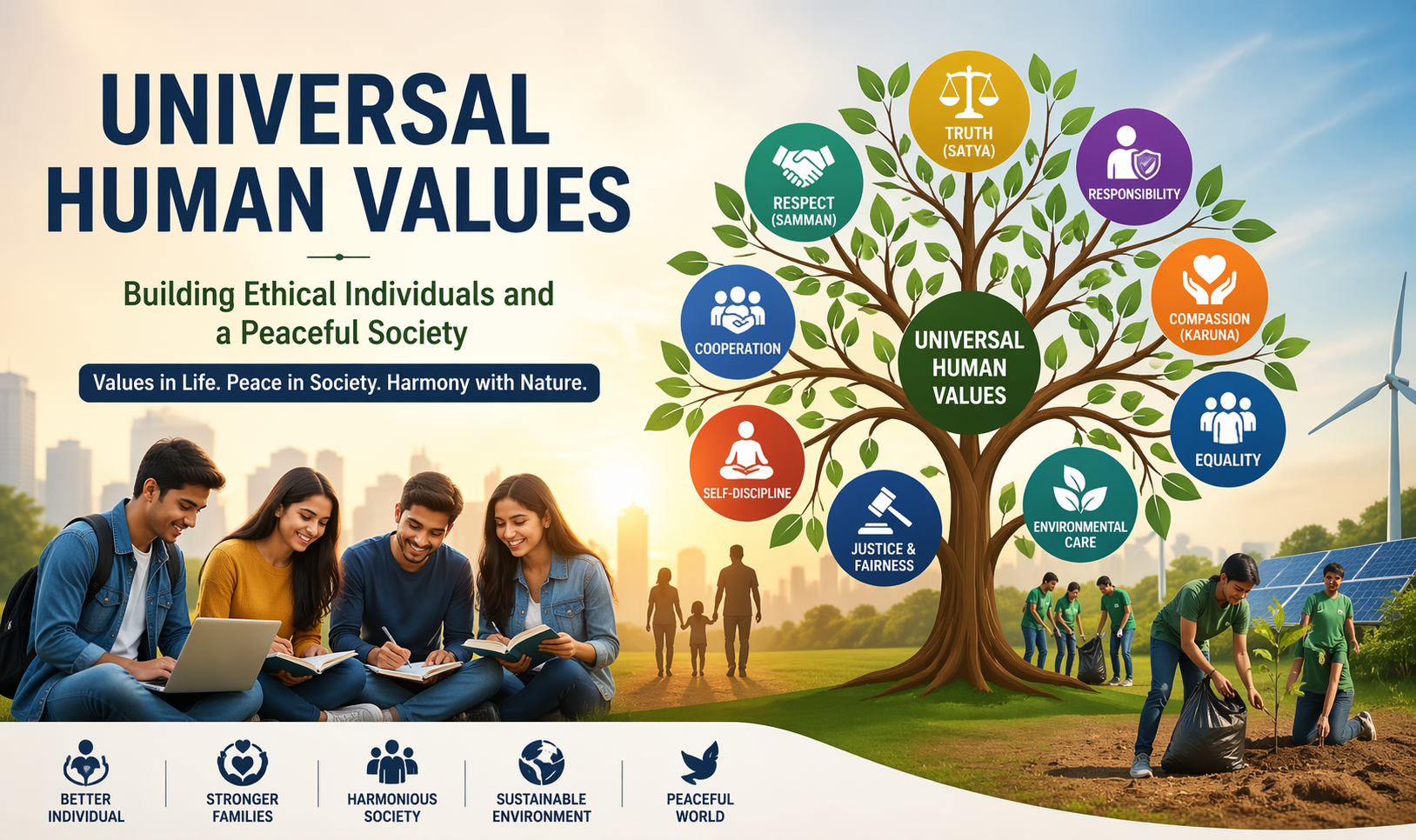 Universal Human Values in Daily Life
